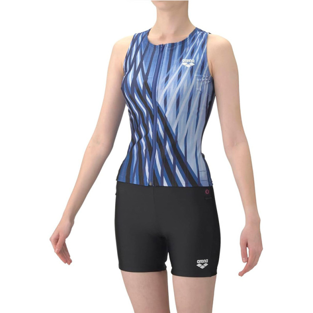 アリーナ フィットネスセパレーツ（カバーバック/ミドルレッグ/差し込みパッド）レディース 26SS AS6SWF55L