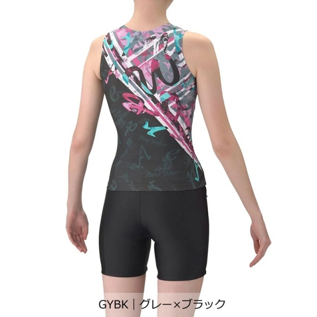 アリーナ フィットネスセパレーツ（カバーバック/ミドルレッグ/差し込みパッド）レディース 26SS AS6SWF58L