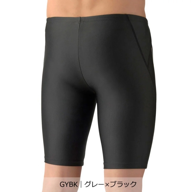 アリーナ フィットネススパッツ (ハーフレッグ/インナー付き) メンズ 26SS ブラック グレー ネイビー AS6SWF66M