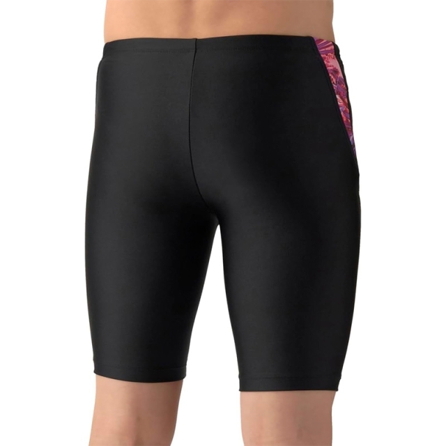 Nala Black strap swim inner wear タグスパッツ付 アリーナ フィットネススパッツ（布帛スパッツ/インナー付き）メンズ