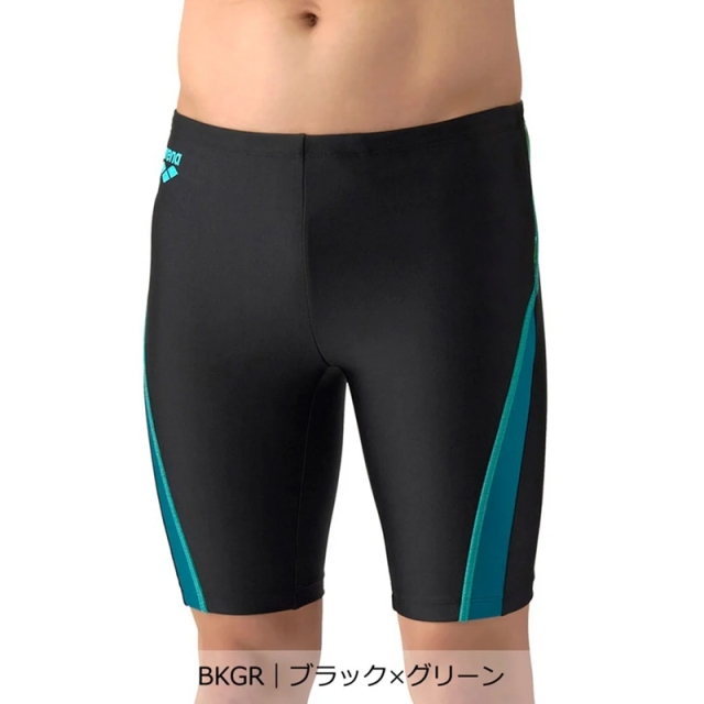 アリーナ フィットネススパッツ（布帛スパッツ/インナー付き）メンズ 26SS ブラック AS6SWF69M