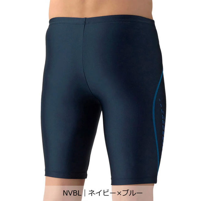 アリーナ フィットネススパッツ (ハーフレッグ/インナー付き) メンズ 26SS ブラック ネイビーAS6SWF72M 