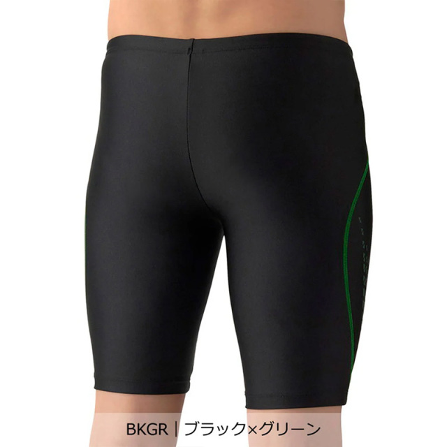 アリーナ フィットネススパッツ (ハーフレッグ/インナー付き) メンズ 26SS ブラック ネイビーAS6SWF72M 