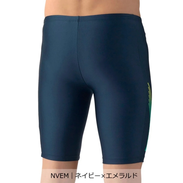 アリーナ フィットネススパッツ（ハーフレッグ/インナー付き）メンズ 26SS ブラック ネイビー AS6SWF73M