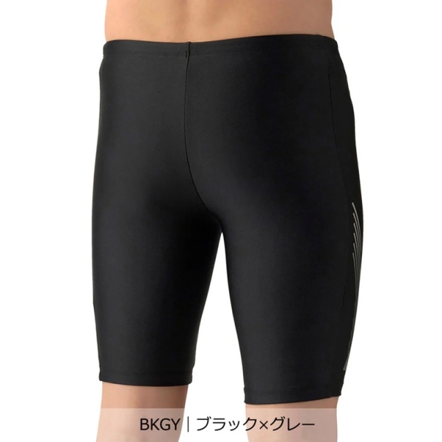 アリーナ フィットネススパッツ（ハーフレッグ/インナー付き）メンズ 26SS ブラック ネイビー AS6SWF73M