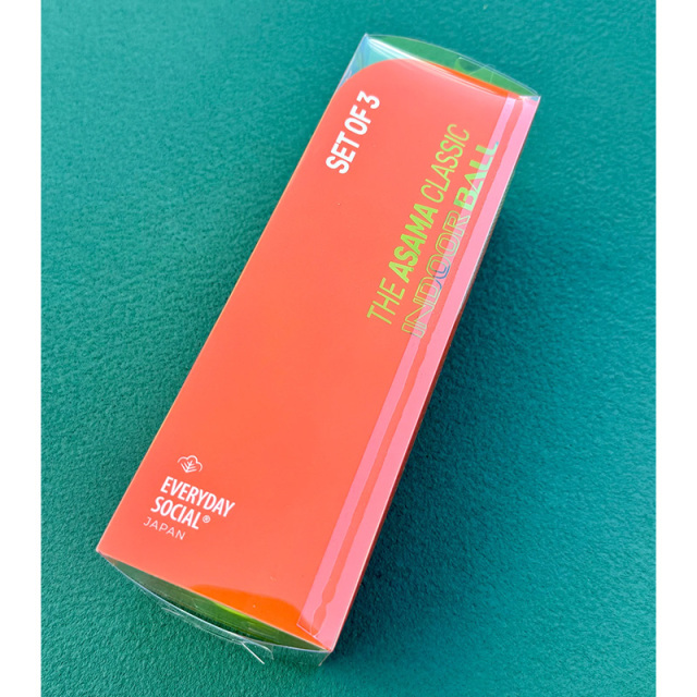 EVERYDAY SOCIAL ピックルボール THE ASAMA CLASSIC 屋内用ボール 26hole 3個入 