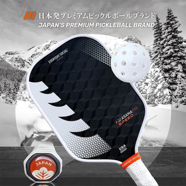 EVERYDAY SOCIAL ピックルボールパドル THE ASAMA 18K SPEED 14mm
