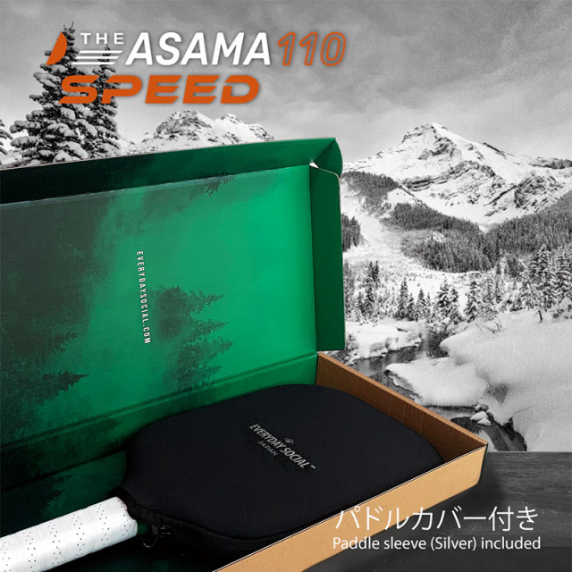 EVERYDAY SOCIAL ピックルボールパドル THE ASAMA 18K SPEED 14mm 