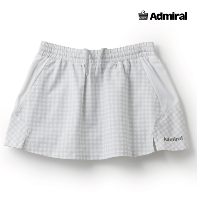アドミラル　ギンガムチェックスリットヘムスコート　ATLA415