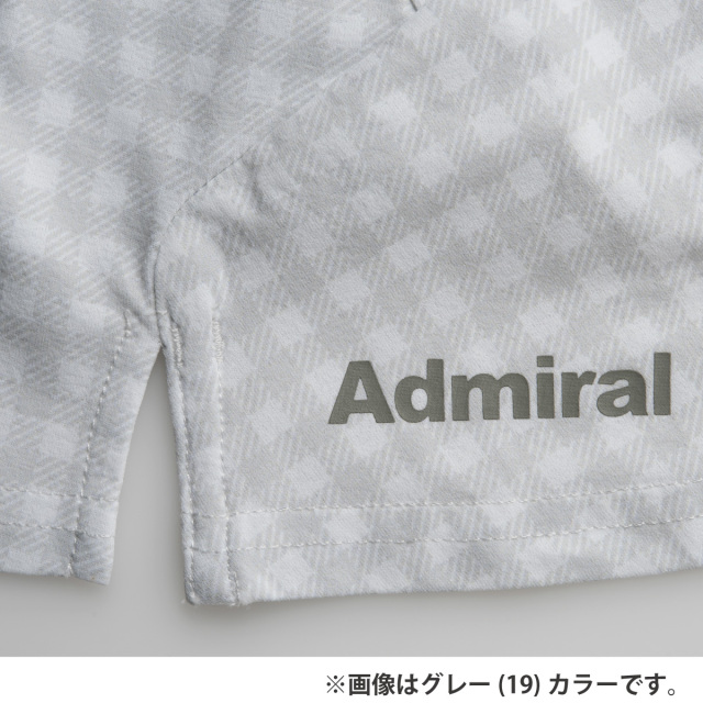 アドミラル　ギンガムチェックスリットヘムスコート　ATLA415
