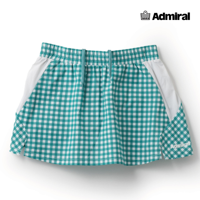 アドミラル　ギンガムチェックスリットヘムスコート　ATLA415