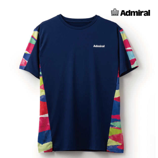 アドミラル　サイドライングラフィックTEE　ATMA402