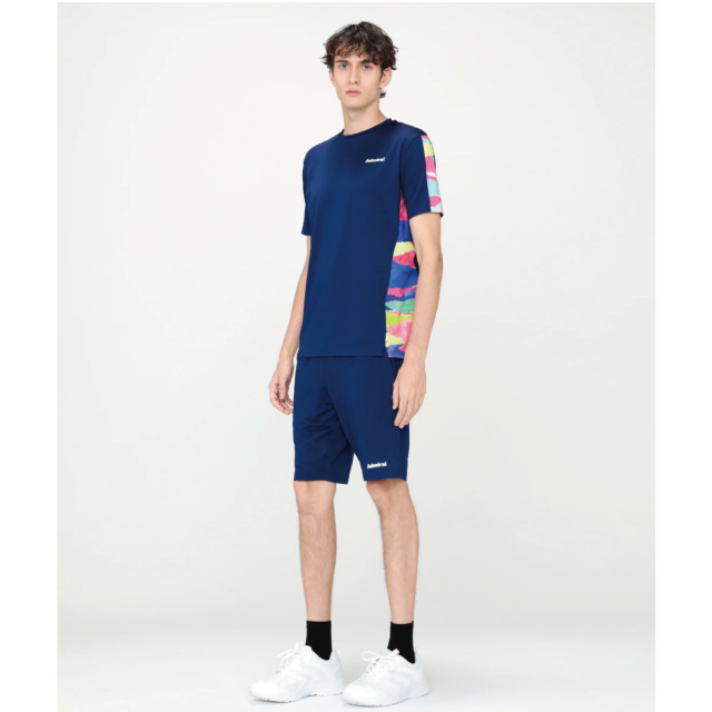 アドミラル　サイドライングラフィックTEE　ATMA402