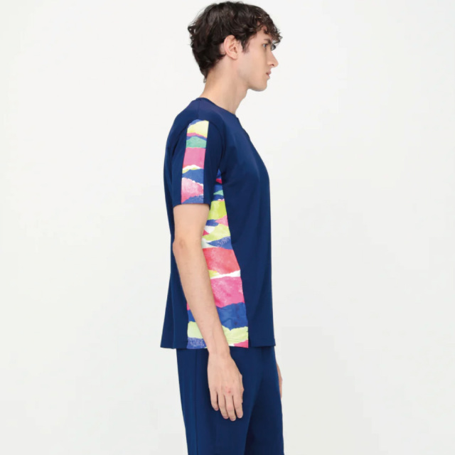 アドミラル　サイドライングラフィックTEE　ATMA402