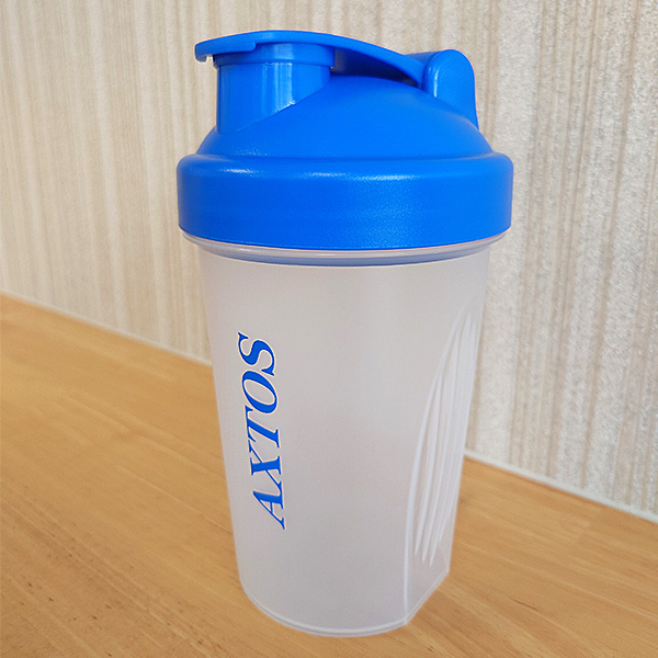 アクトスオリジナルプロテインシェイカー 540ml ブルー プロテイン