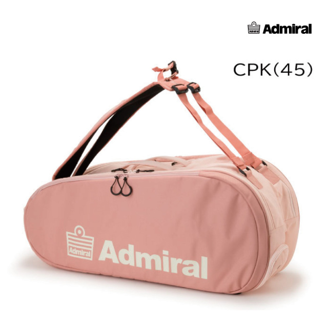 ADMIRAL ラケットバッグ ATMZ608-45　2026FW　コーラルピンク