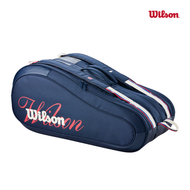 【数量限定】WILSON USオープン2026 12PK ラケットバッグ　WR8056701001　12本収納　ラケバ　テニス　US Open ウィルソン 限定