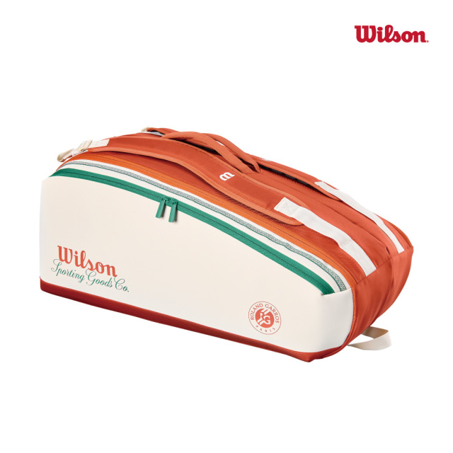 WILSON 　Roland-Garros 2026　スーパーツアー 9本収納　WR8052801001