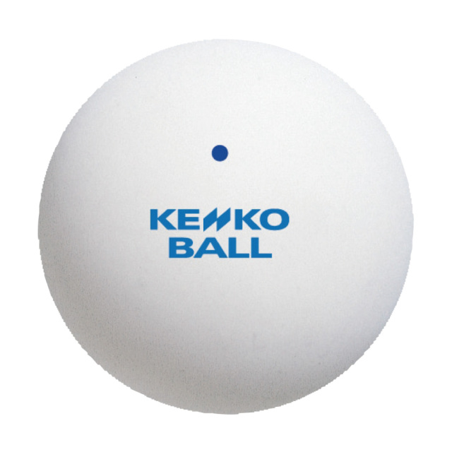 KENKO ソフトテニスボール 練習球 1ダース TSSW-V ホワイト/イエロー