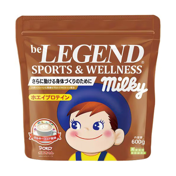 ビーレジェンド プロテイン スポーツ＆ウェルネス  ポコちゃん（ミルキーココア風味）600g (約15食分)