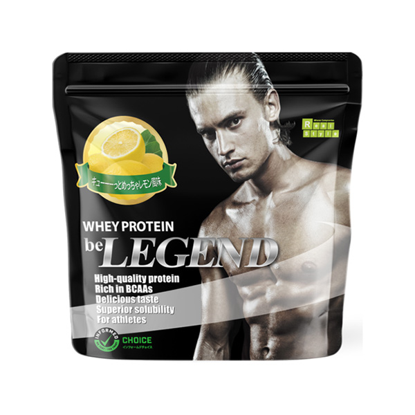 ビーレジェンド ホエイプロテイン キューーーっとめっちゃレモン風味 【700g】