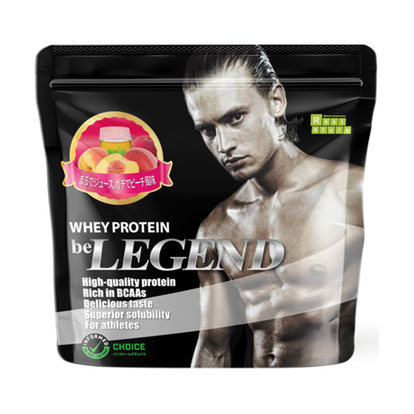 ビーレジェンド ホエイプロテイン まるでジュース。ガチでピーチ風味 【700g】