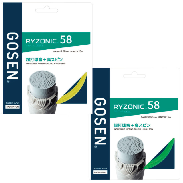 GOSEN ライゾニック58 10M BSRY58 ゴーセン RYZONIC 58 単張 2023