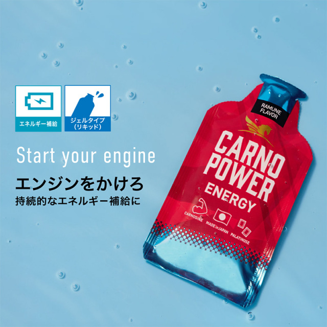 ハマリの健康食品 カルノパワーENERGY ラムネ味 40g×10個
