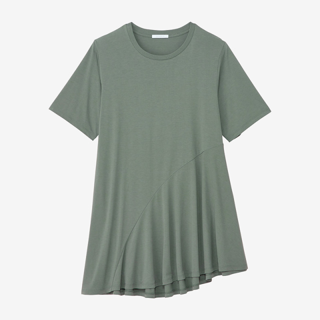  ダンスキン ロングレングスフレアティー レディース（DC723322）