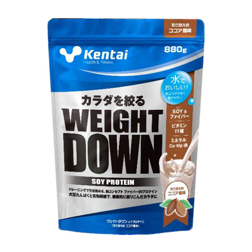 Kentai ウェイトダウン ソイプロテイン 880g 減量 プロテイン