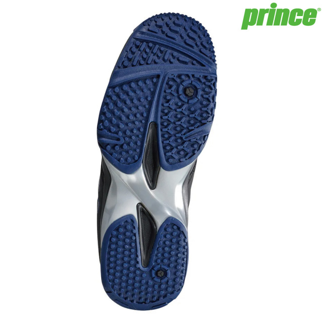 【SALE】PRINCE ワイド ライト 5 CG DPSWC5/241 プリンス  ブラック×ネイビー  テニスシューズ  クレー＆グラスサンド用