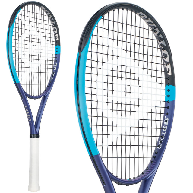 DUNLOP FX500LITE DS22603 2025FW バイオレット×ネオンブルー テニス