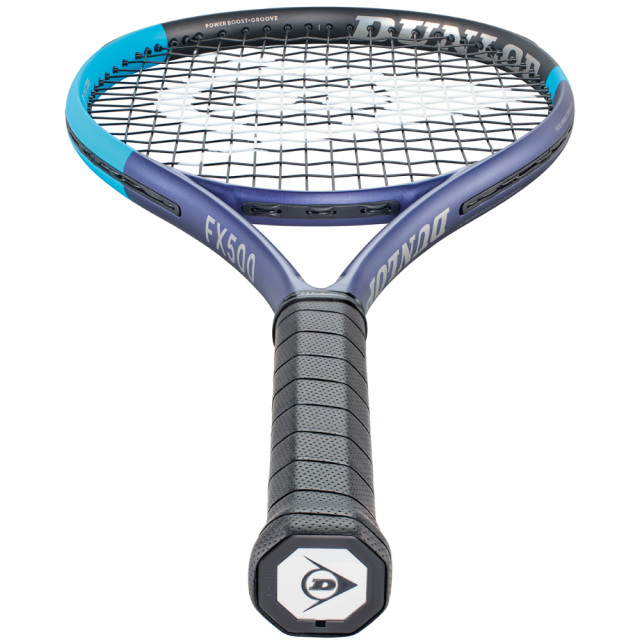 【新品未使用】2025 DUNLOP FX500 グリップ3 DUNLOP FX500 DS22601 2025FW バイオレット×ネオンブルー テニス