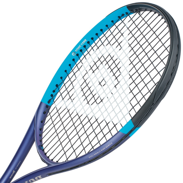 DUNLOP FX500 DS22601 2025FW バイオレット×ネオンブルー テニス