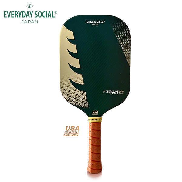 EVERYDAY SOCIAL ピックルボールパドル GRAN CLASS 110-G (Lightweight Edgeless) 16mm グリーン 緑 エブリデイソーシャル