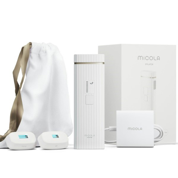 アイリスオーヤマ MiCOLA 光美容器 ハイパワー 男女兼用 ダークグレー LB-M101-H