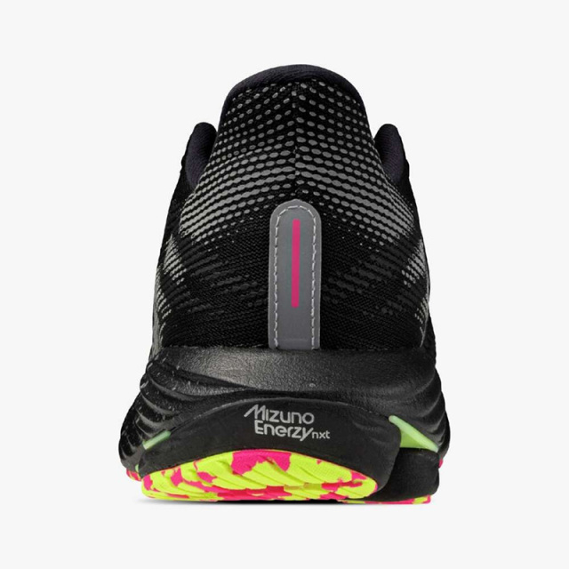 MIZUNO - ミズノ　ウェーブライダー28 ブラック×シルバー×ピンク　27.0 MIZUNO - ミズノ ウェーブライダー28 ブラック×シルバー×ピンク