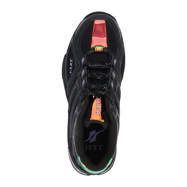 J-FIT JF-Neo フィットネスシューズ ユニセックス 26SS ブラックホログラム JF6812-BHO