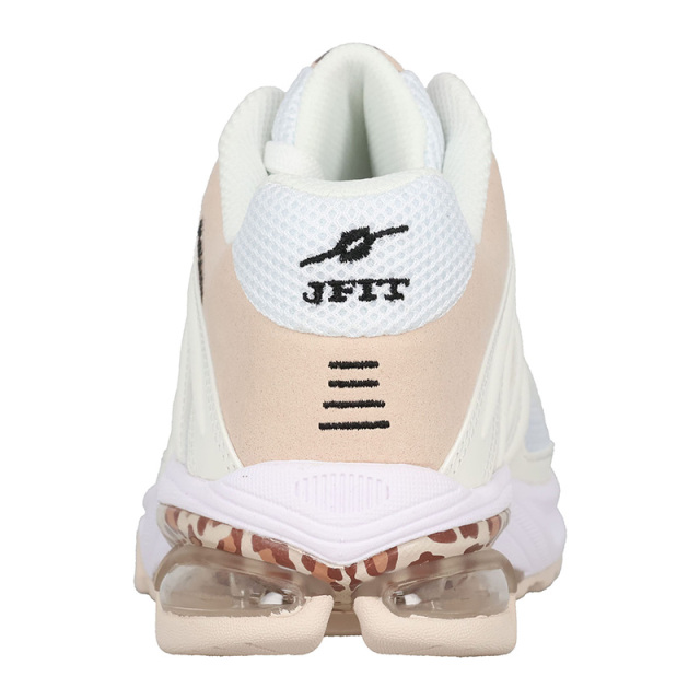 J-FIT JF-Neo フィットネスシューズ ユニセックス 26SS ホワイトレオパード JF6812-WLE