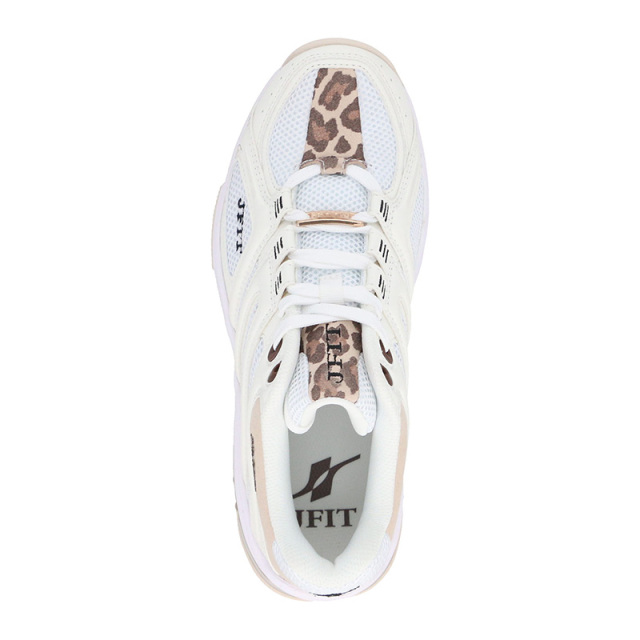 J-FIT JF-Neo フィットネスシューズ ユニセックス 26SS ホワイトレオパード JF6812-WLE