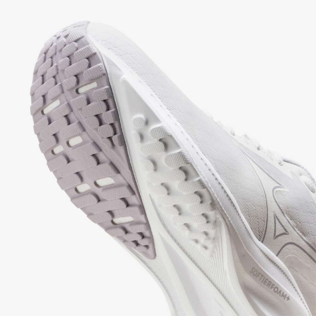 ミズノ トレーニングシューズ ホワイト/パープル【新品未使用品】 楽天市場】【交換往復送料無料】 野球 ソフトボール