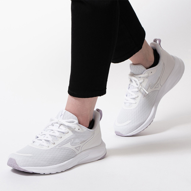Mizuno バスケットボールシューズ グレージャ2/ホワイト/パープル Mizuno バスケットボールシューズ グレージャ2/ホワイト