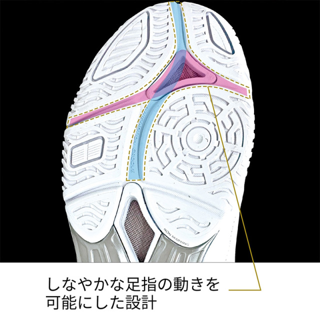 24SS ウエーブダイバースLG LITE 2  ホワイト×パープル (K1GF210211) 