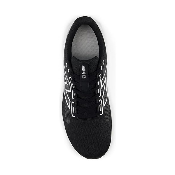 ニューバランス　703 クッション性のあるブラックランニングシューズ ほぼ新品 ニューバランス 413 V3 ランニングシューズ メンズ 25SS ブラック