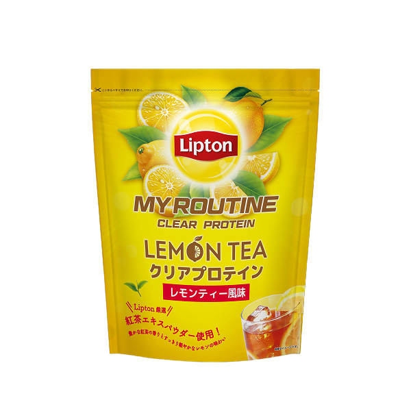 マイルーティーン Liptonコラボプロテイン LEMON TEA レモンティー風味 600g