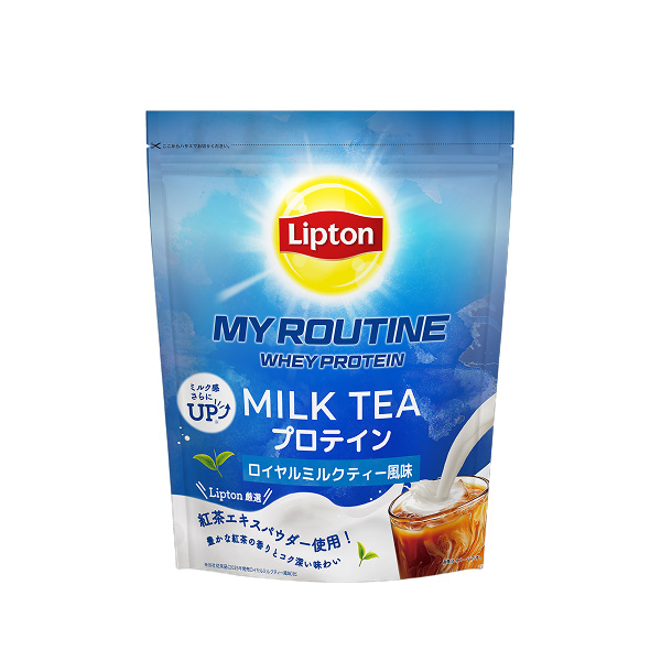 マイルーティーン Liptonコラボプロテイン MILK TEA ロイヤルミルクティー風味 600g