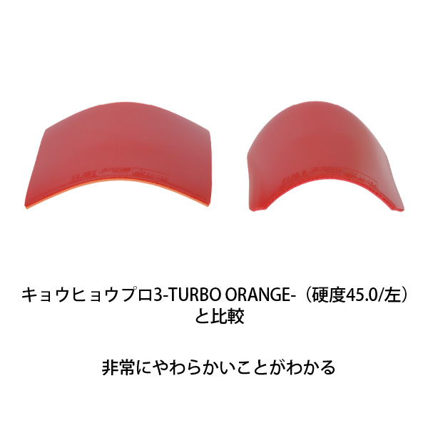 Nittaku ニッタク 卓球ラバー キョウヒョウ8-80パワー HURRICANE8-80 POWER 裏ソフト 粘着性 レッド ブラック NR-8789