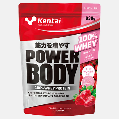 ケンタイ　パワーボディ100%ホエイプロテイン830g