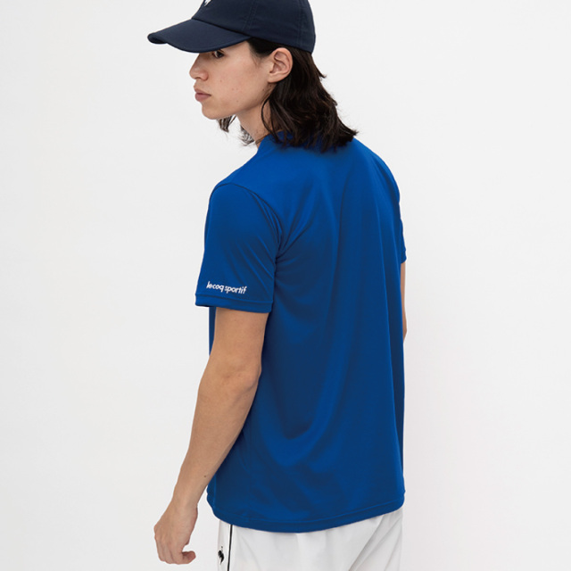 le coq sportif トリコプリントゲームシャツ