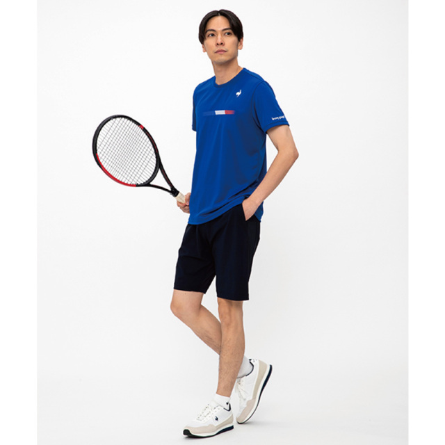 le coq sportif トリコプリントゲームシャツ